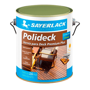 Verniz para Deck 900ml e 3,6L – Polideck – SayerLack