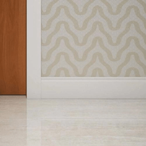 Rodapé Branco Liso – MDF Ultra – Dalcomad