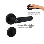 Fechadura-Digital-Biometrica-Embutir-Smart-Lock-SL135-Preto--FingerPrint----Papaiz--5-