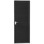 Porta-de-Aluminio-Preto-Laminada---Linha-Premium-Black---Brasil-Esquadrias