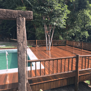 Deck de Madeira Ipê Extra – 5cm – Curto (1m a 1,90 m)