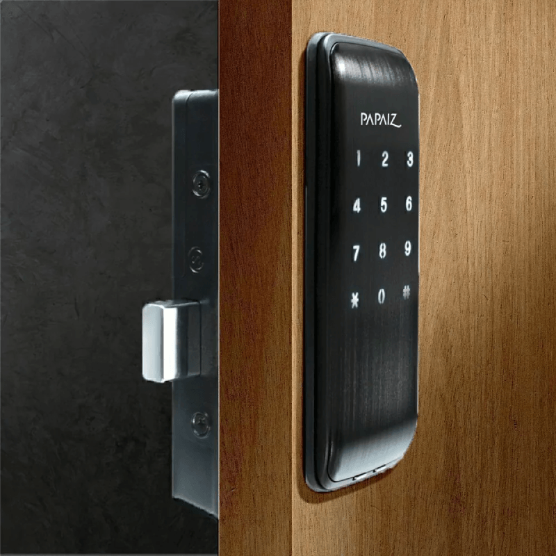 Fechadura-Digital-Sobrepor-Smart-Lock-SL125-Preto---Papaiz