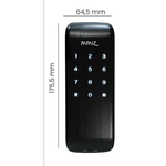 Fechadura-Digital-Sobrepor-Smart-Lock-SL125-Preto---Papaiz