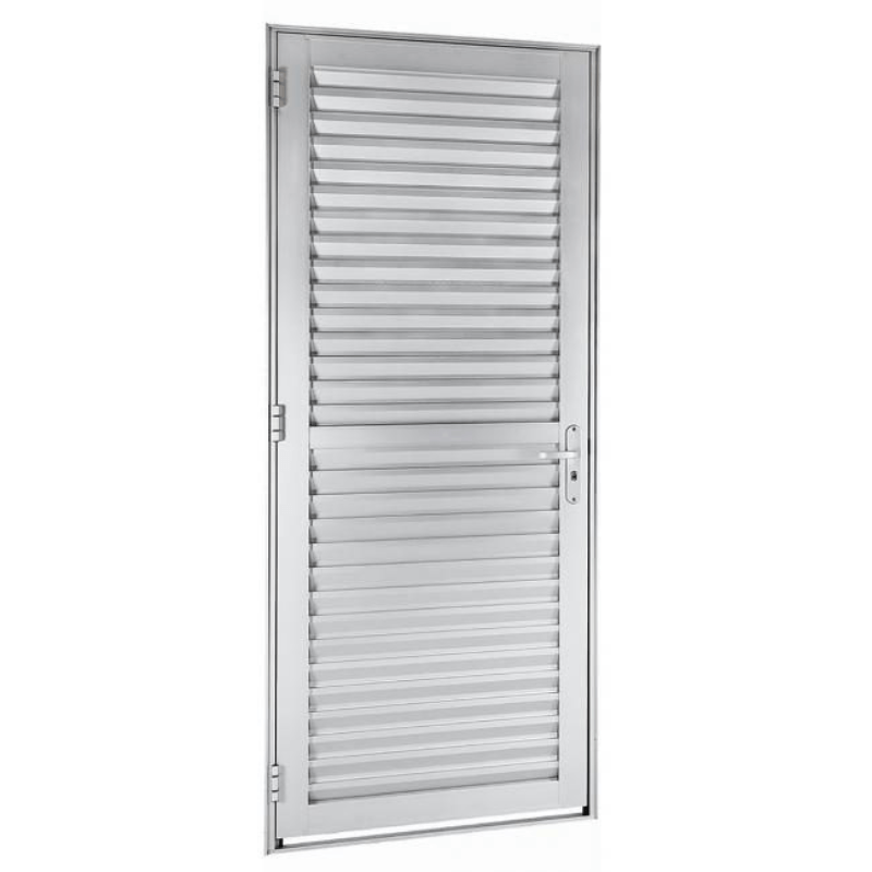 Porta-de-Aluminio-Branco-de-Abrir-Veneziana-Ventilada-–-Linha-Alumifort-–-Sasazaki