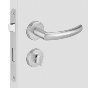 Fechadura Bine Inox Escovado Canto Redondo 55mm Imab