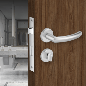 Fechadura Bine Inox Escovado Canto Redondo 55mm Imab