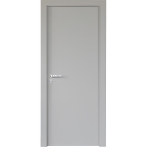 Kit Porta Pronta Sólida Laca Soft Cinza Grey com Alizar de 7cm