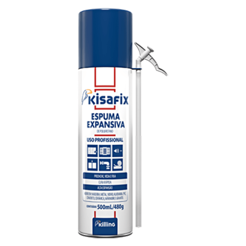 Espuma-Expansiva-PU-500ml-Kisafix---Killing