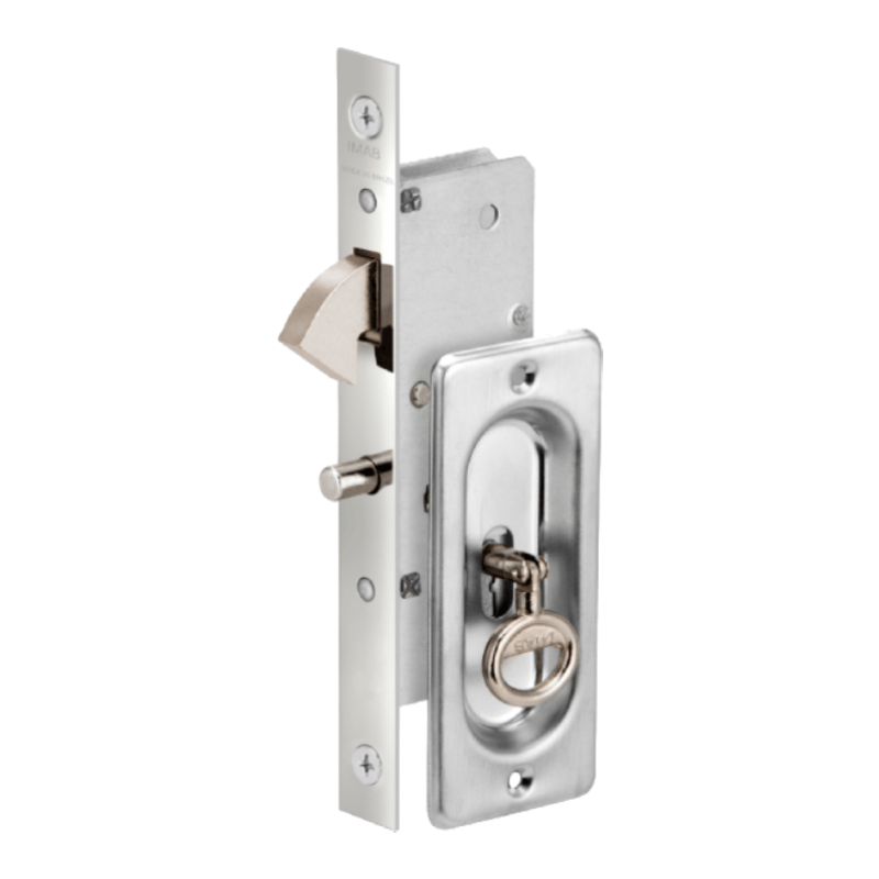 Fechadura-com-Concha-Porta-de-Correr-Cromado-Fosco-29mm-Imab